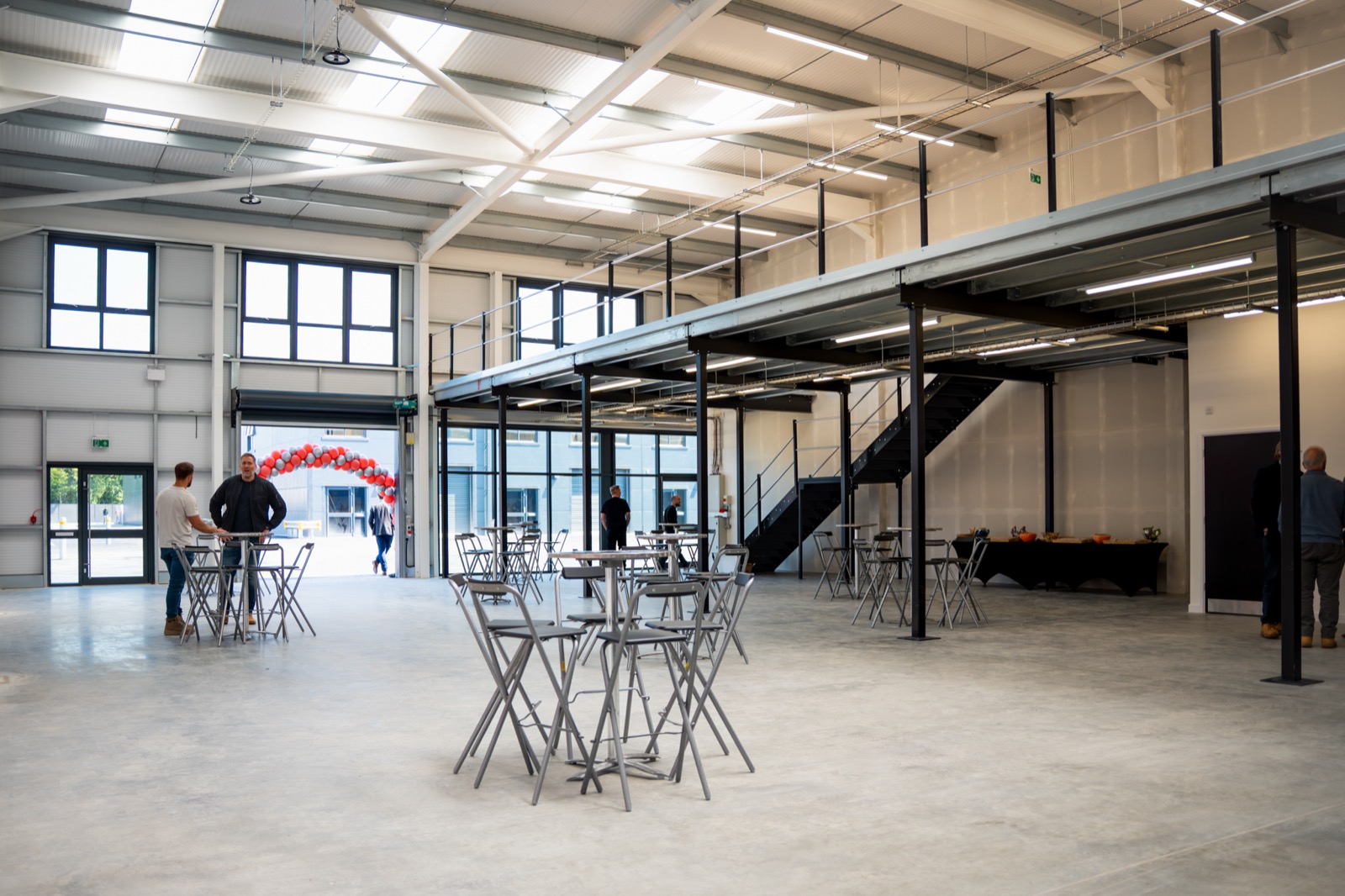 Interior of a new Engine Works Park unit